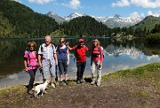 21 Al Lago di Cavloc con escursionisti tedeschi